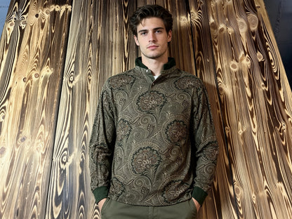 🔥 Vintage Tommy Hilfiger Paisley Polo Shirt 🔥