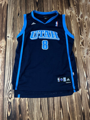 Adidas NBA Utah Jazz #8 Basketball Jersey – Größe L /Kinder/(Length +2)