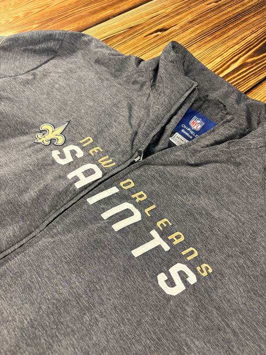Original Reebok NFL On Field New Orleans Saints Jacke – Größe M