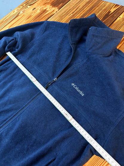 Columbia Fleece Jacke – XL – Dunkelblau – Sehr guter Zustand