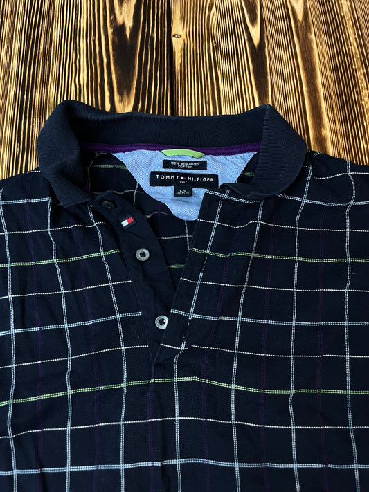 Tommy Hilfiger Golf Langarm-Polo – Größe L