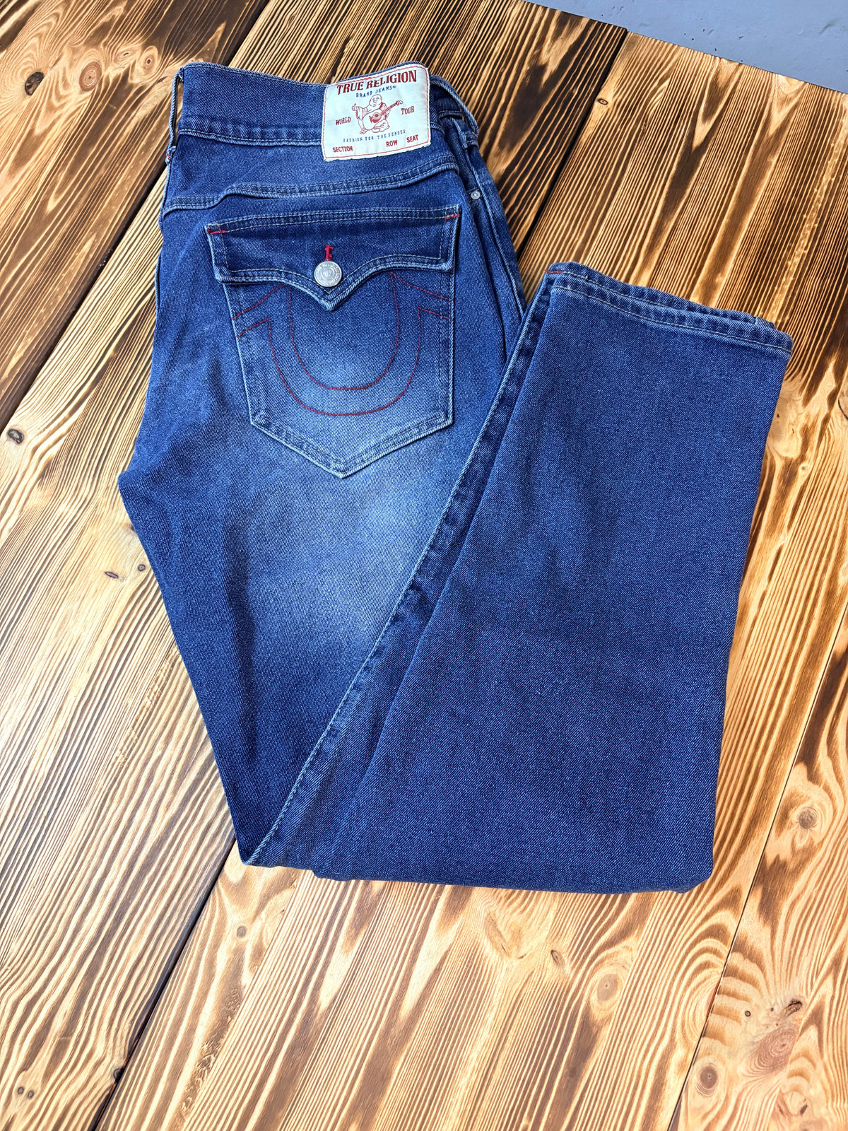 🔥 True Religion Rocco Relaxed Skinny Jeans  Gr.34