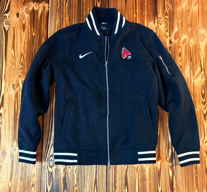 Nike Bomberjacke Collegejacke Schwarz – Größe M – Original