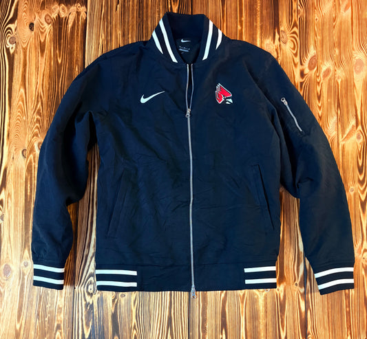 Nike Bomberjacke Collegejacke Schwarz – Größe M – Original