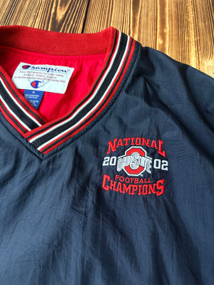Champion Ohio State National Champions 2002 Windbreaker – Größe M (passt auch L