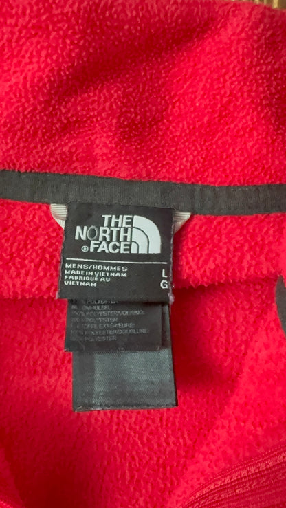 The North Face Fleece Pullover – Rot – Größe L
