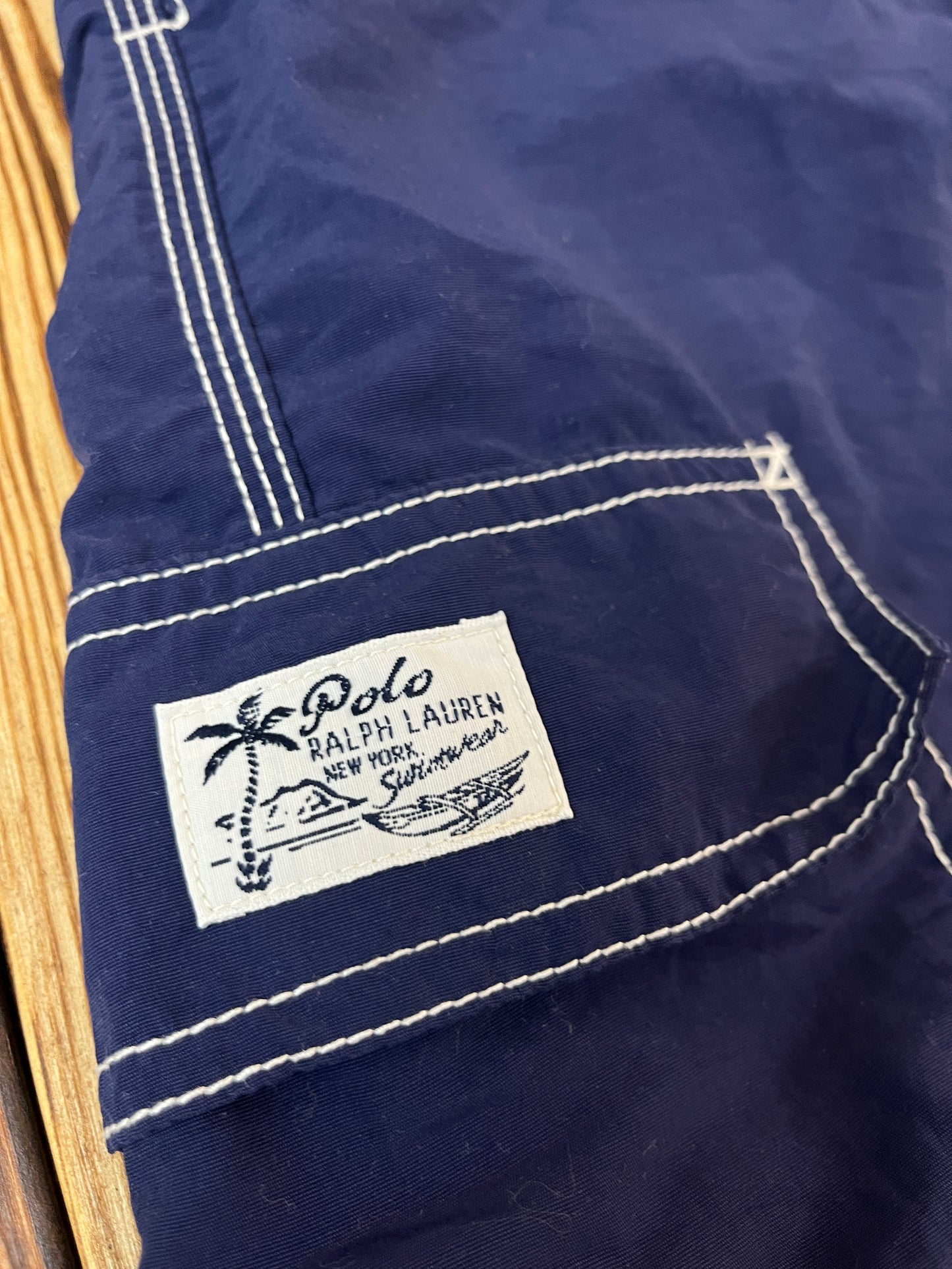 🏄 Polo Ralph Lauren Swim Shorts – Größe S (fällt deutlich größer aus!) 🌊🐎