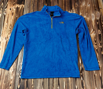 The North Face Fleece Quarter Zip – Größe XL / XG 🔵🟡