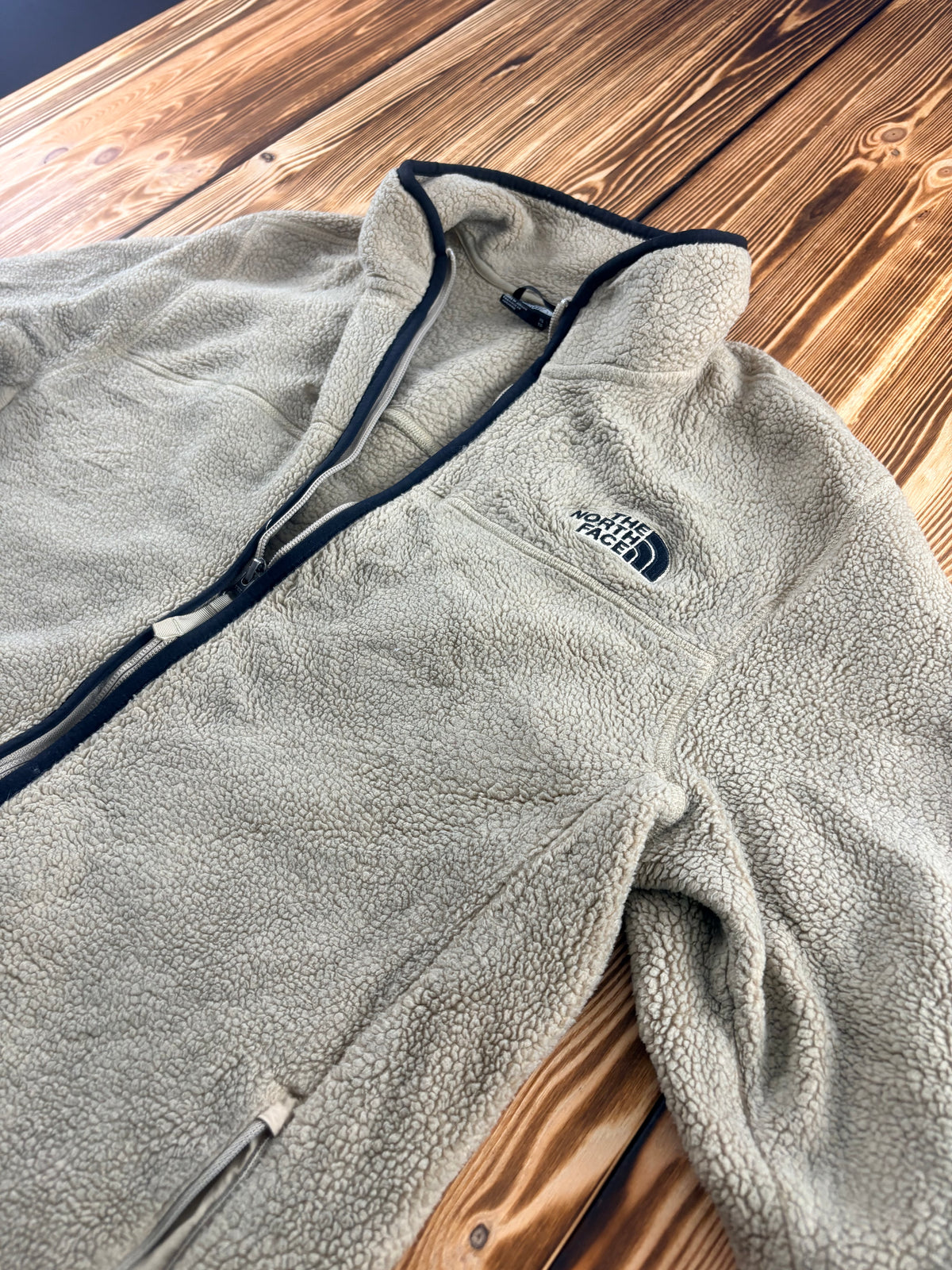 The North Face Fleecejacke / Teddy Fleece – Größe L