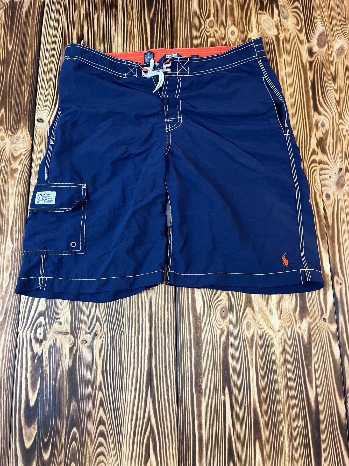🏄 Polo Ralph Lauren Swim Shorts – Größe S (fällt deutlich größer aus!) 🌊🐎