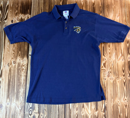 NFL Los Angeles Rams Polo Shirt – Größe L – Original