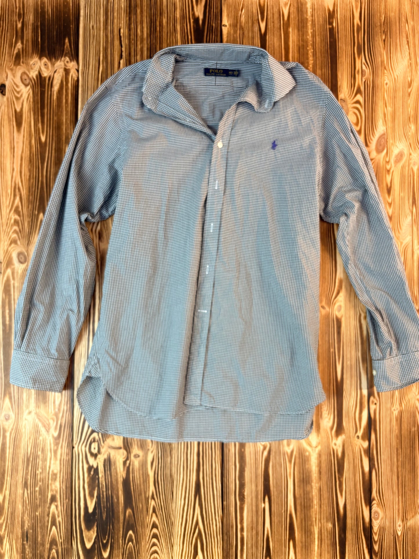 Polo Ralph Lauren Hemd Kariert – Größe 16½ (34/35) – Original