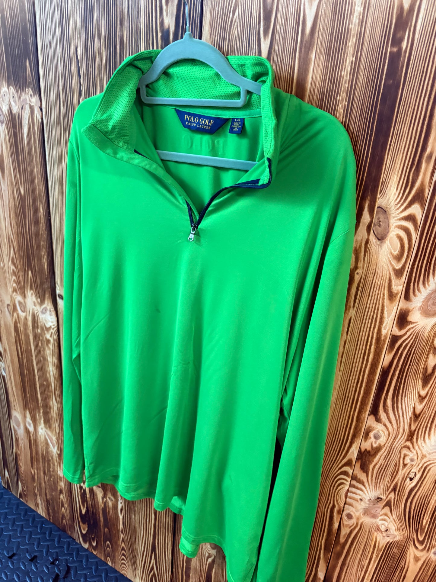 Polo Golf Ralph Lauren Half-Zip Grün