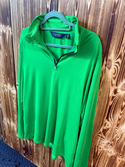 Polo Golf Ralph Lauren Half-Zip Grün