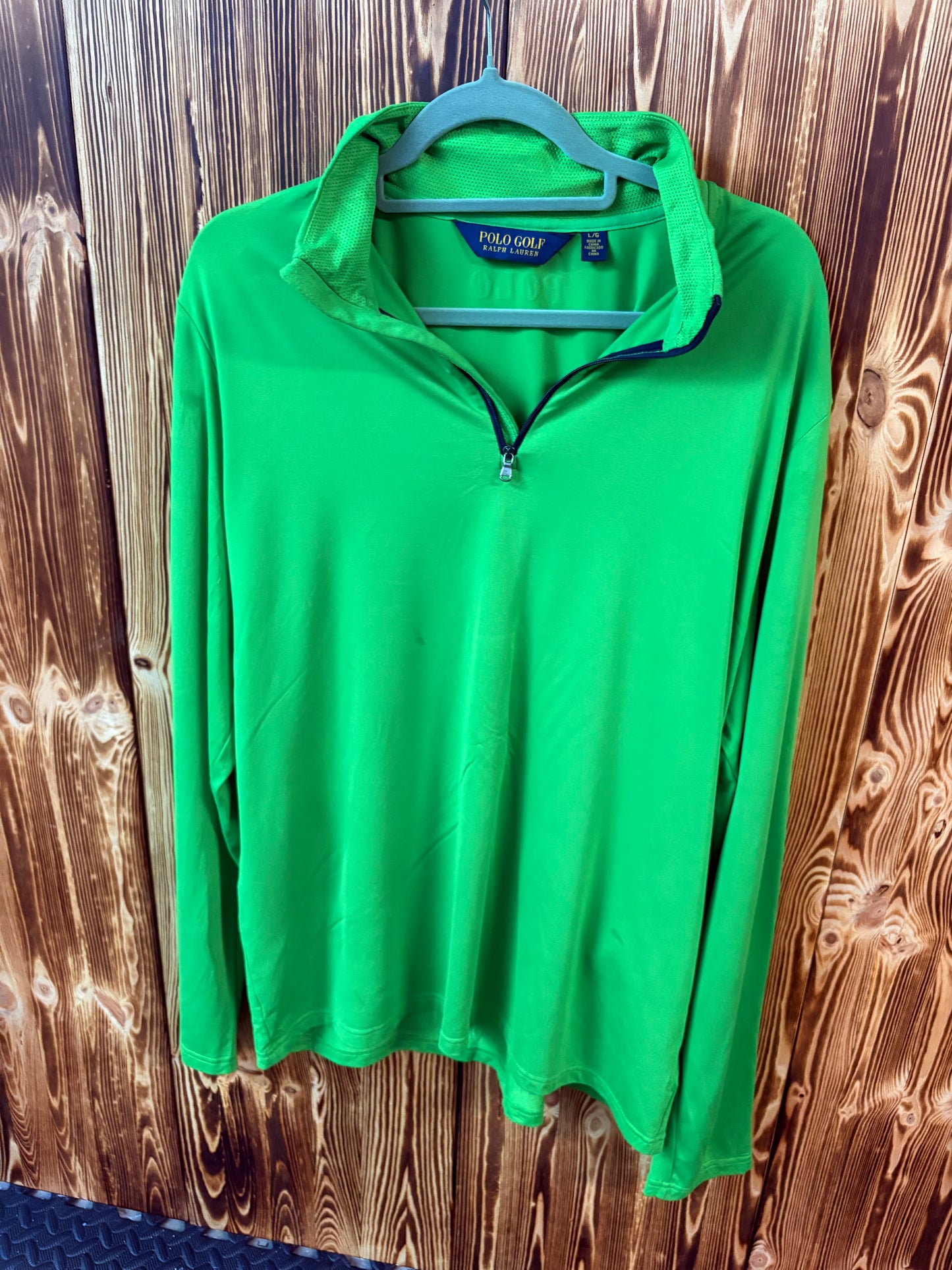 Polo Golf Ralph Lauren Half-Zip Grün