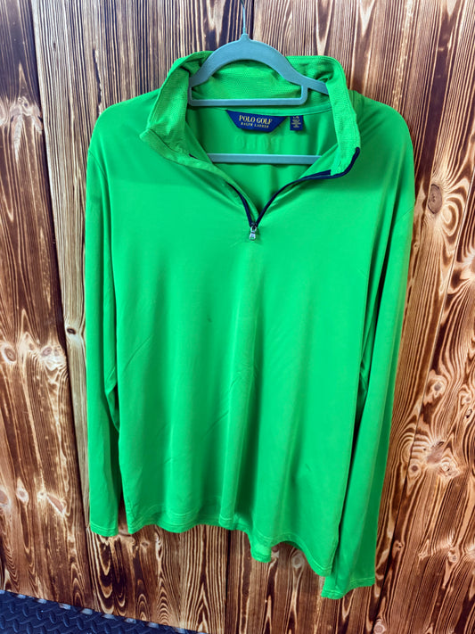 Polo Golf Ralph Lauren Half-Zip Grün
