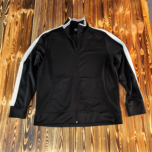 Starter Track Jacket / Trainingsjacke Schwarz-Weiß 🔥 Gr.L