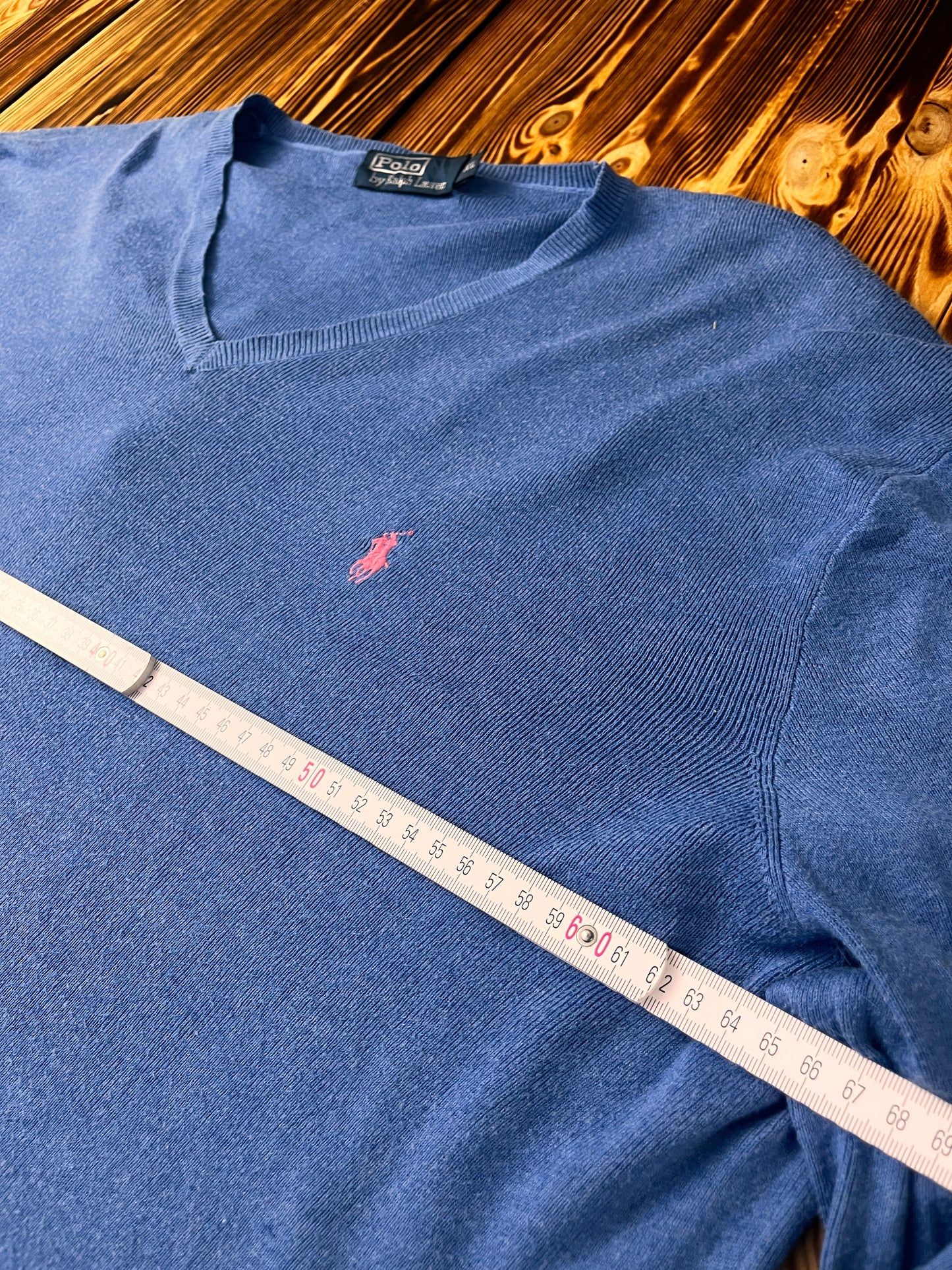 🔵 Polo Ralph Lauren V-Neck Knit Sweater