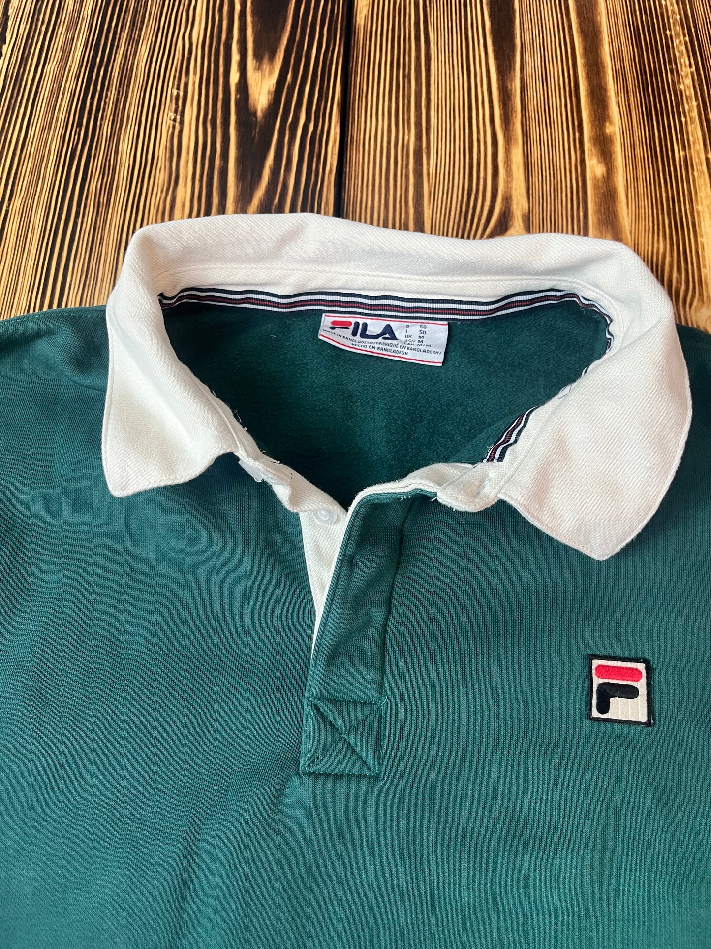 Vintage Fila Rugby Sweatshirt Gr. L
