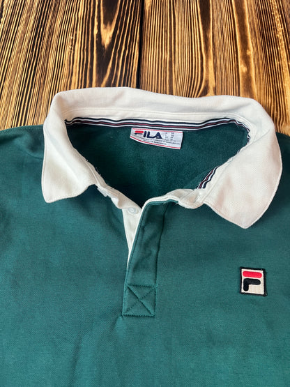 Vintage Fila Rugby Sweatshirt Gr. L
