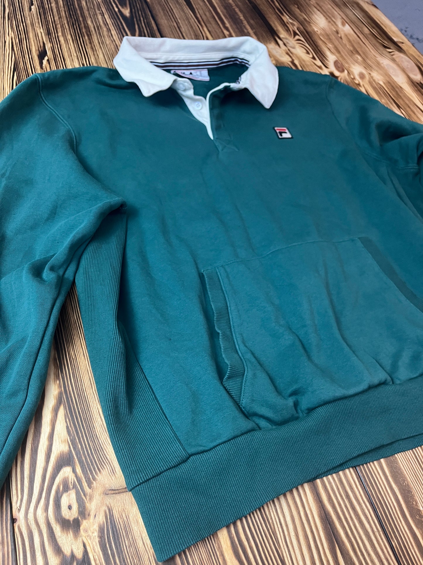 Vintage Fila Rugby Sweatshirt Gr. L