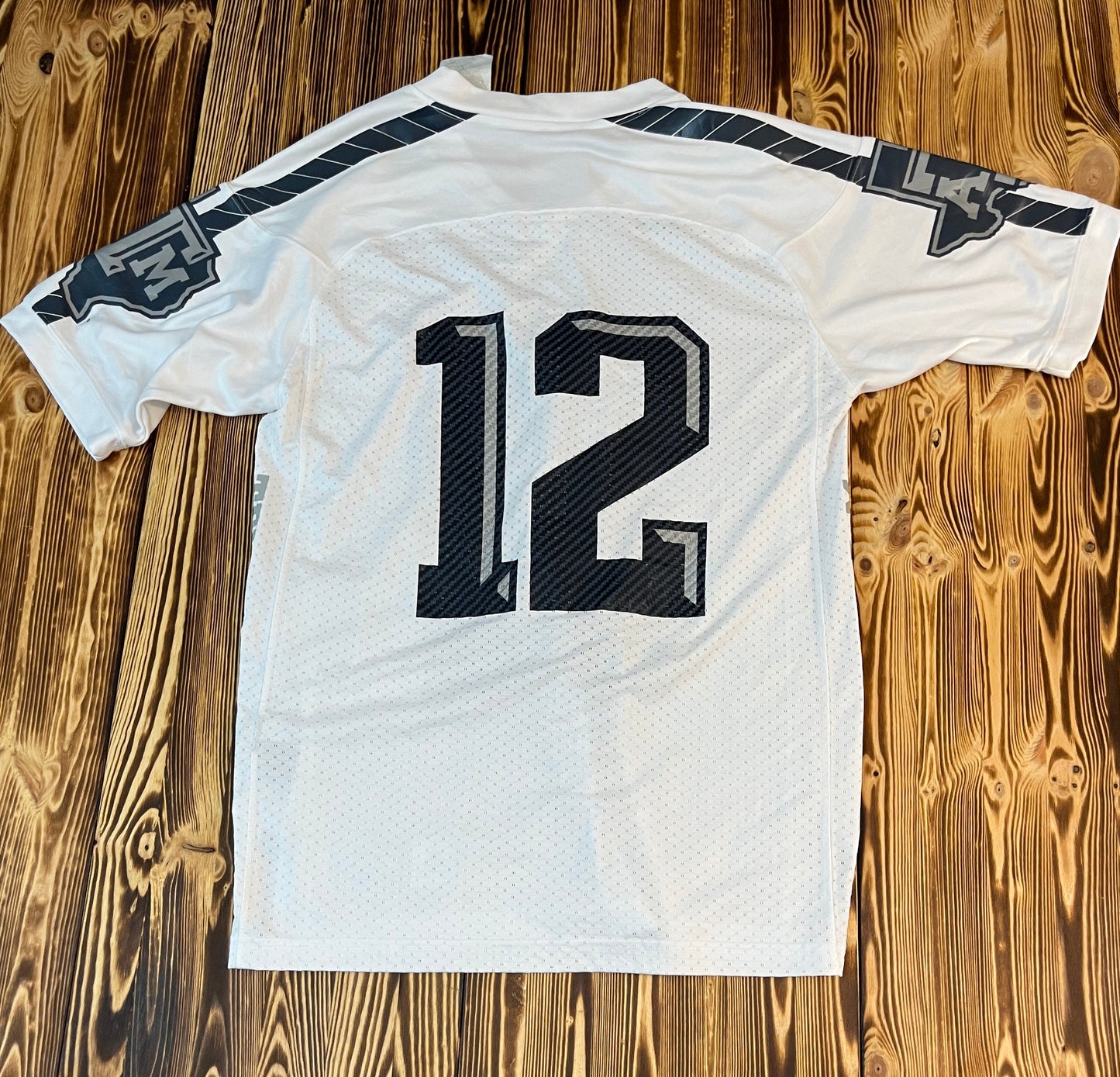 Adidas Texas A&M #12 Football Jersey – Größe M (fällt deutlich größer aus!)