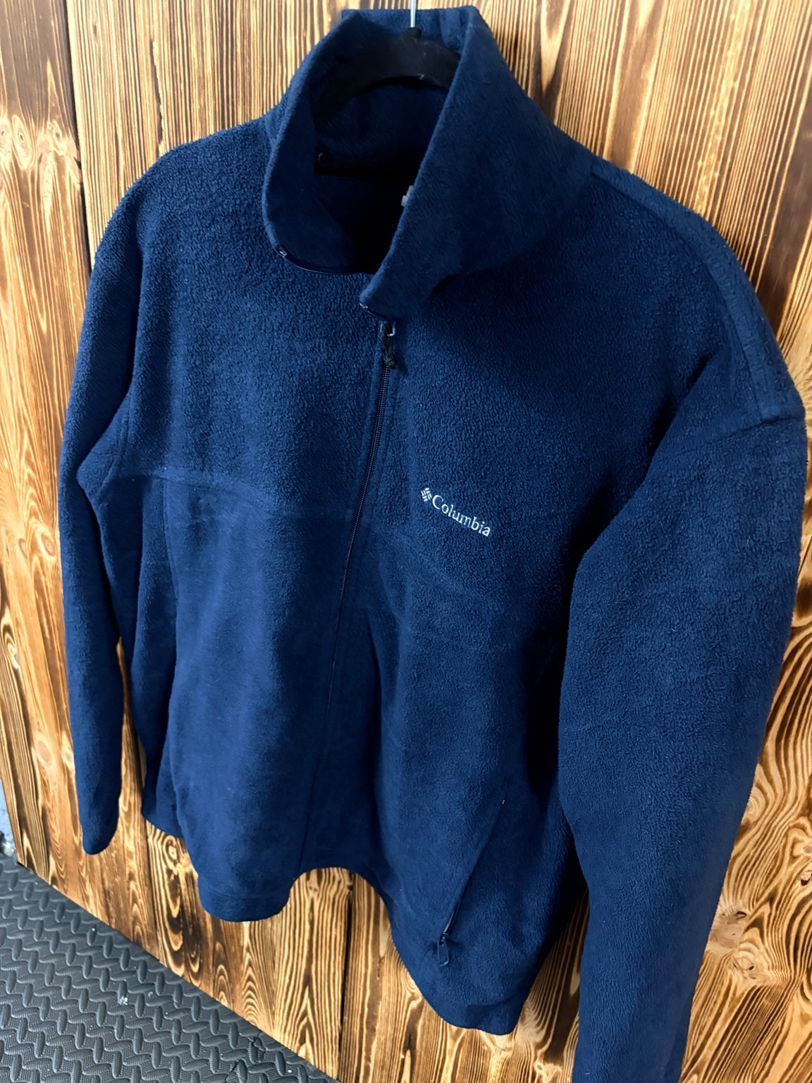 Columbia Fleecejacke Navy Vorderansicht