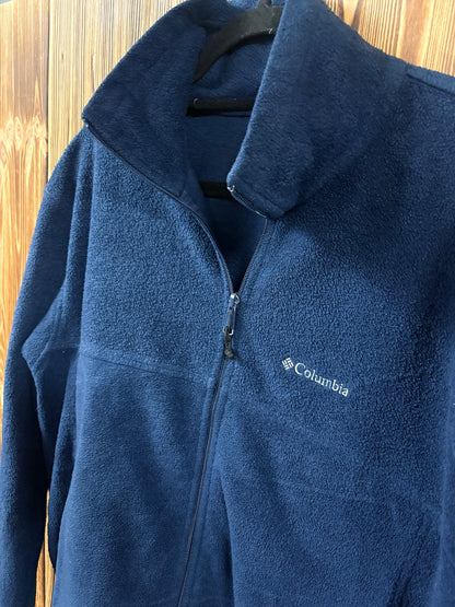 Columbia Fleecejacke Navy Detail