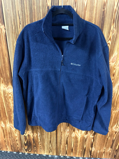 Columbia Fleecejacke Navy Vorderseite