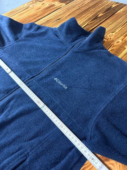 Columbia Fleecejacke Navy Etikett Größe L