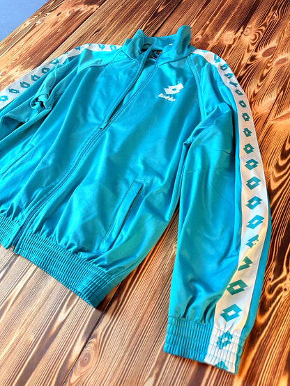Lotto Vintage Track Jacket Türkis vorne