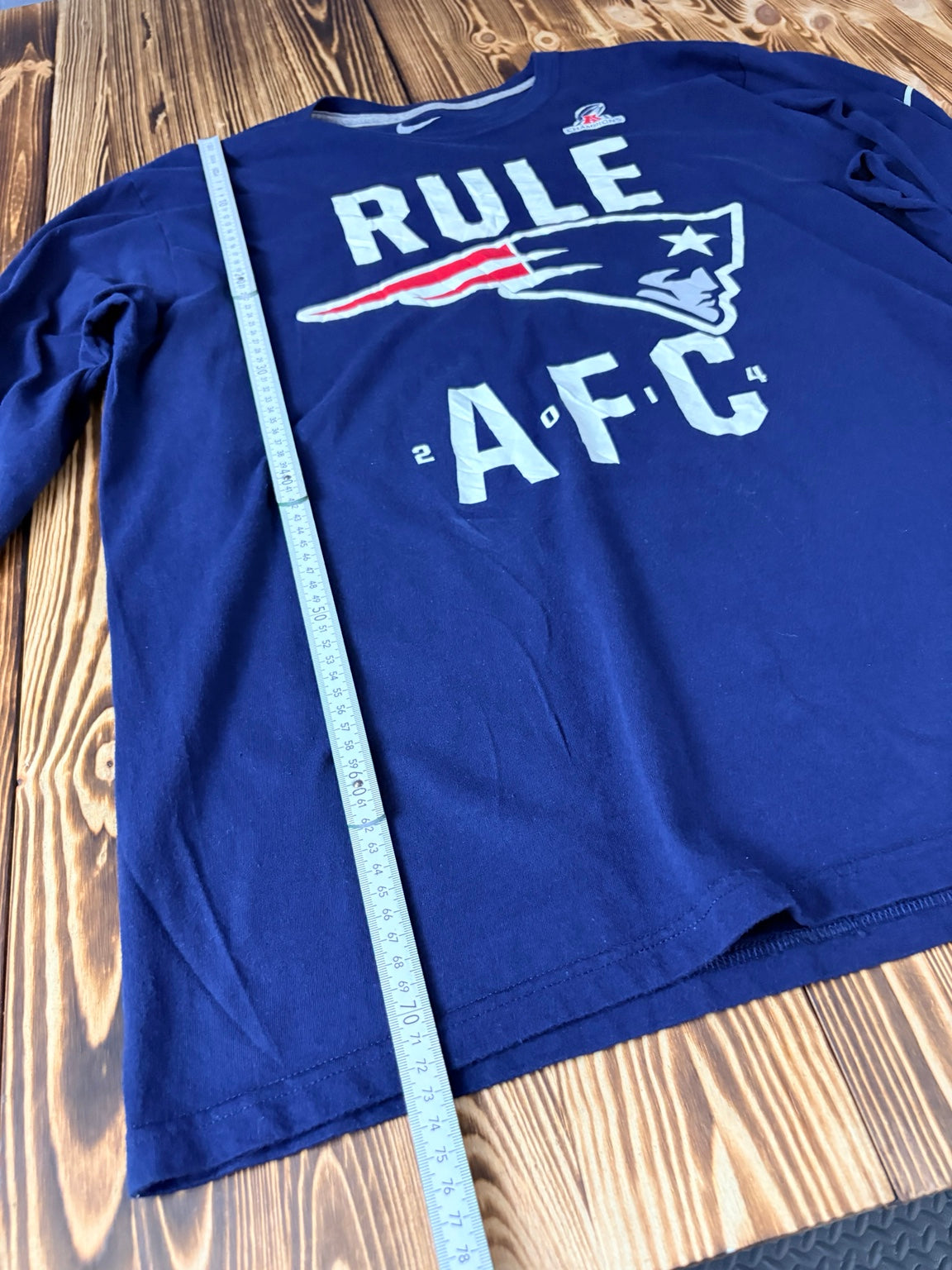 Nike Patriots AFC Champions Maße Länge