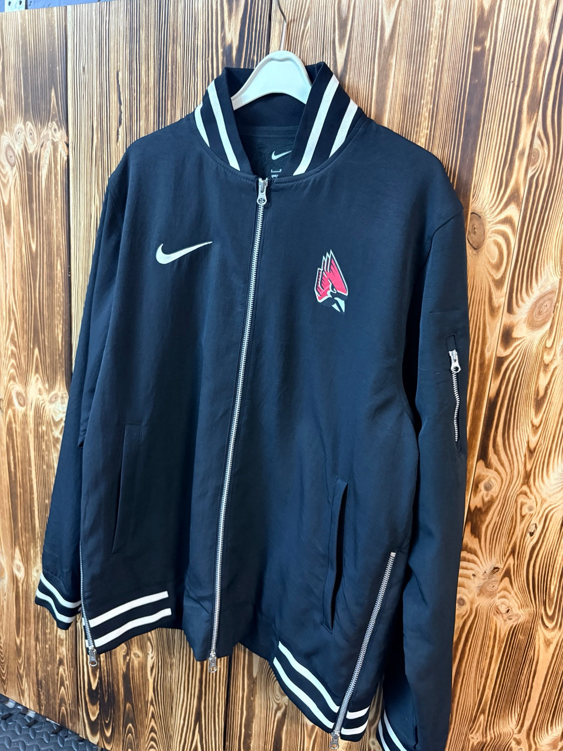 Nike Vintage Team Jacket schwarz navy – Vorderansicht