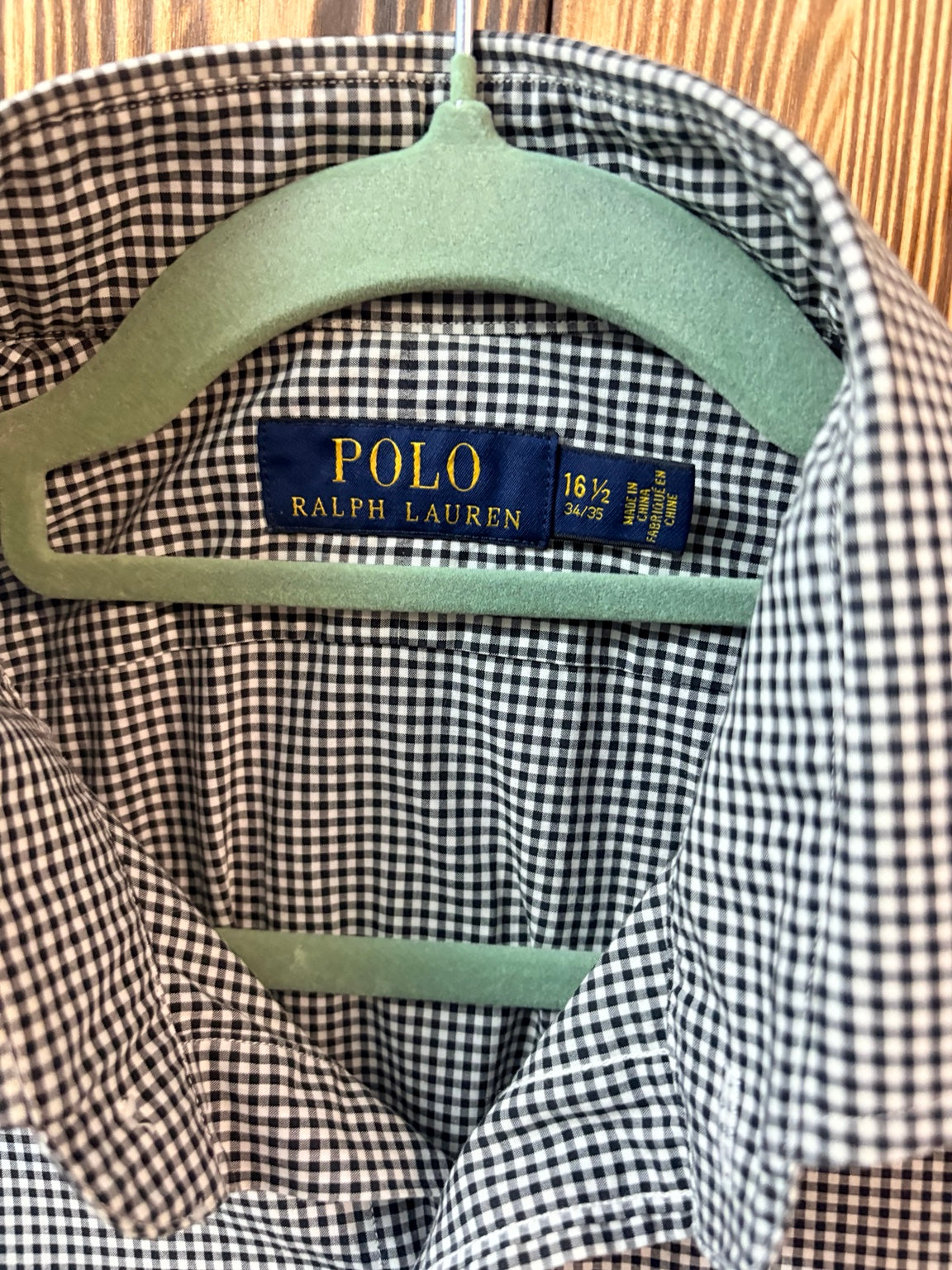 Polo Ralph Lauren Hemd – Größenetikett 16½ 34/35
