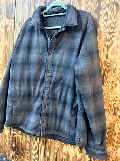 The North Face reversible jacket reverse side