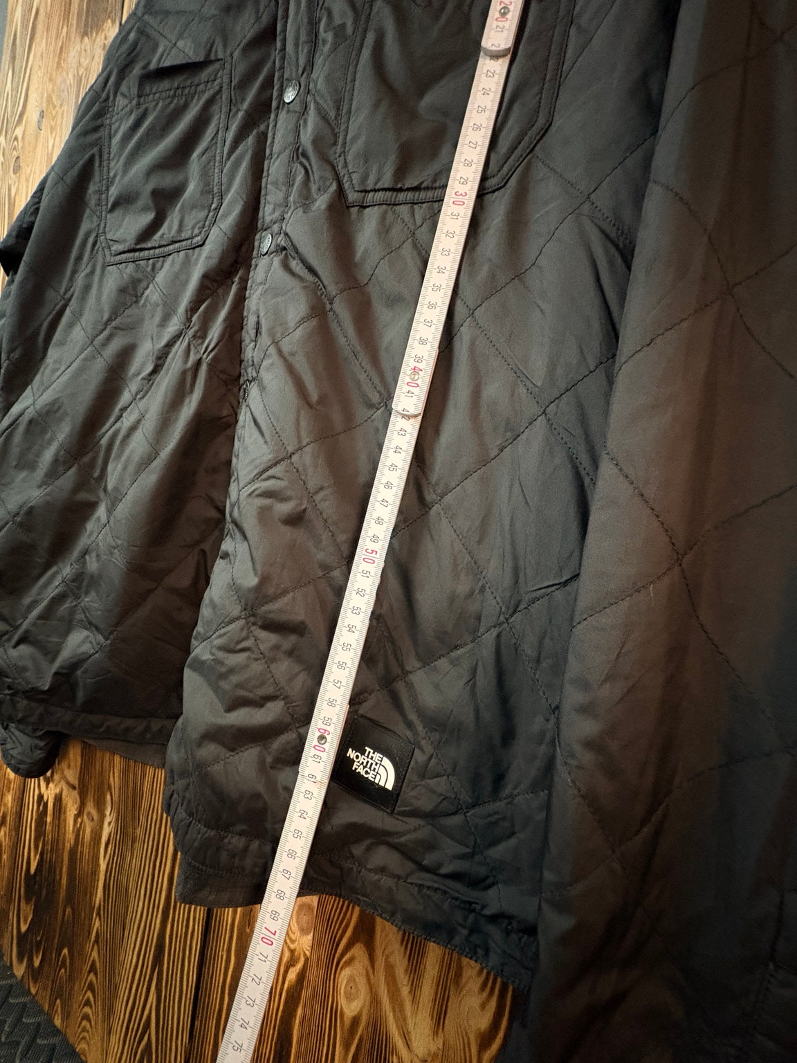 The North Face reversible jacket chest measurement