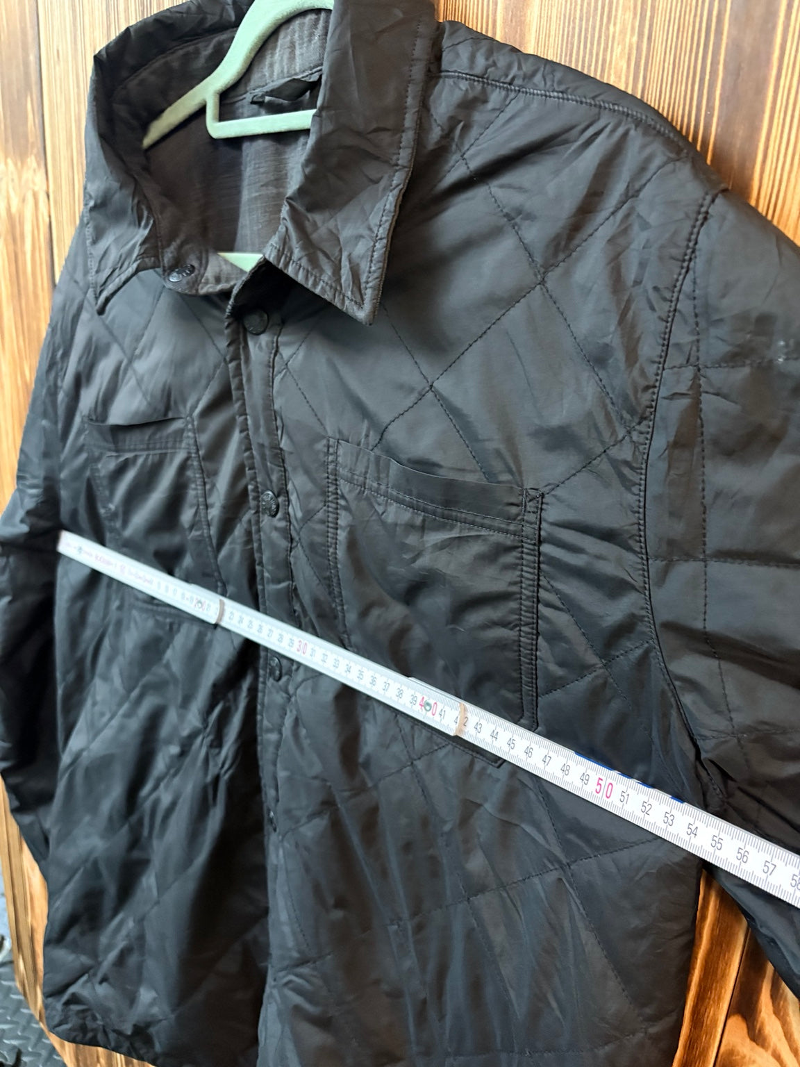 The North Face reversible jacket collar