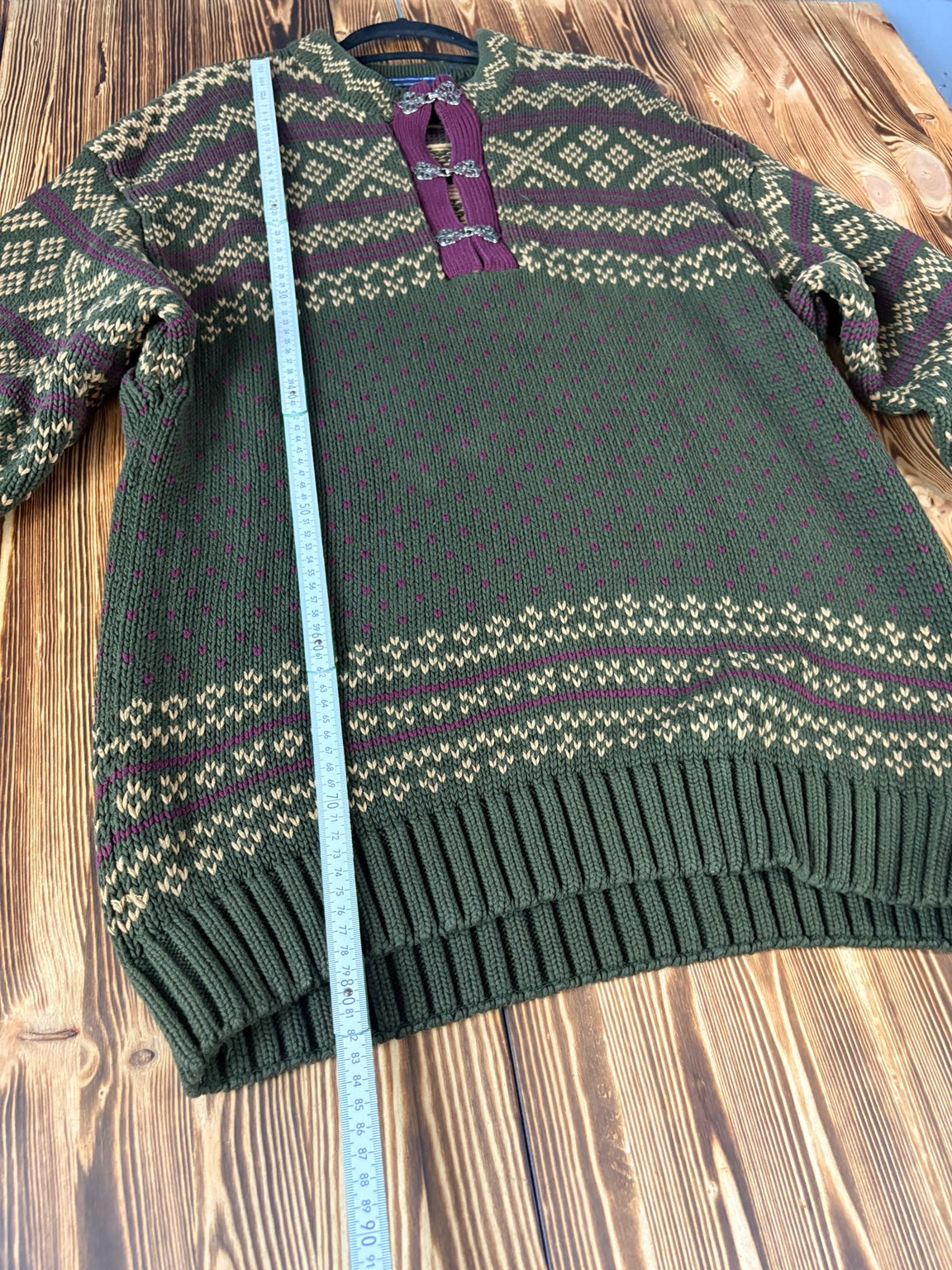 Tommy Hilfiger Vintage Strickpullover Muster