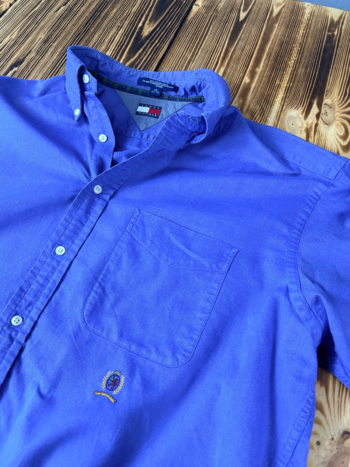 Tommy Hilfiger shirt measurement