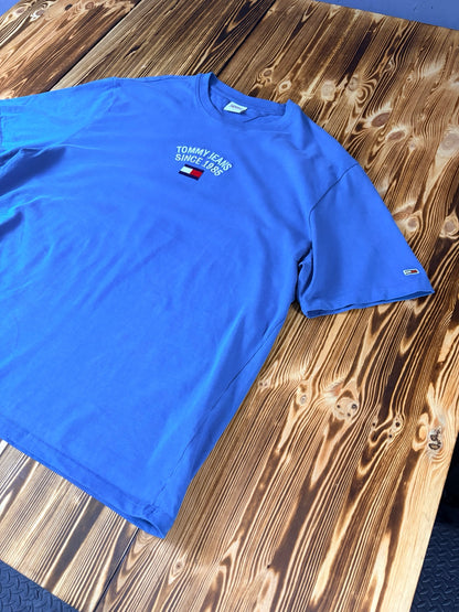 Tommy Jeans T-Shirt Blau Gesamtansicht