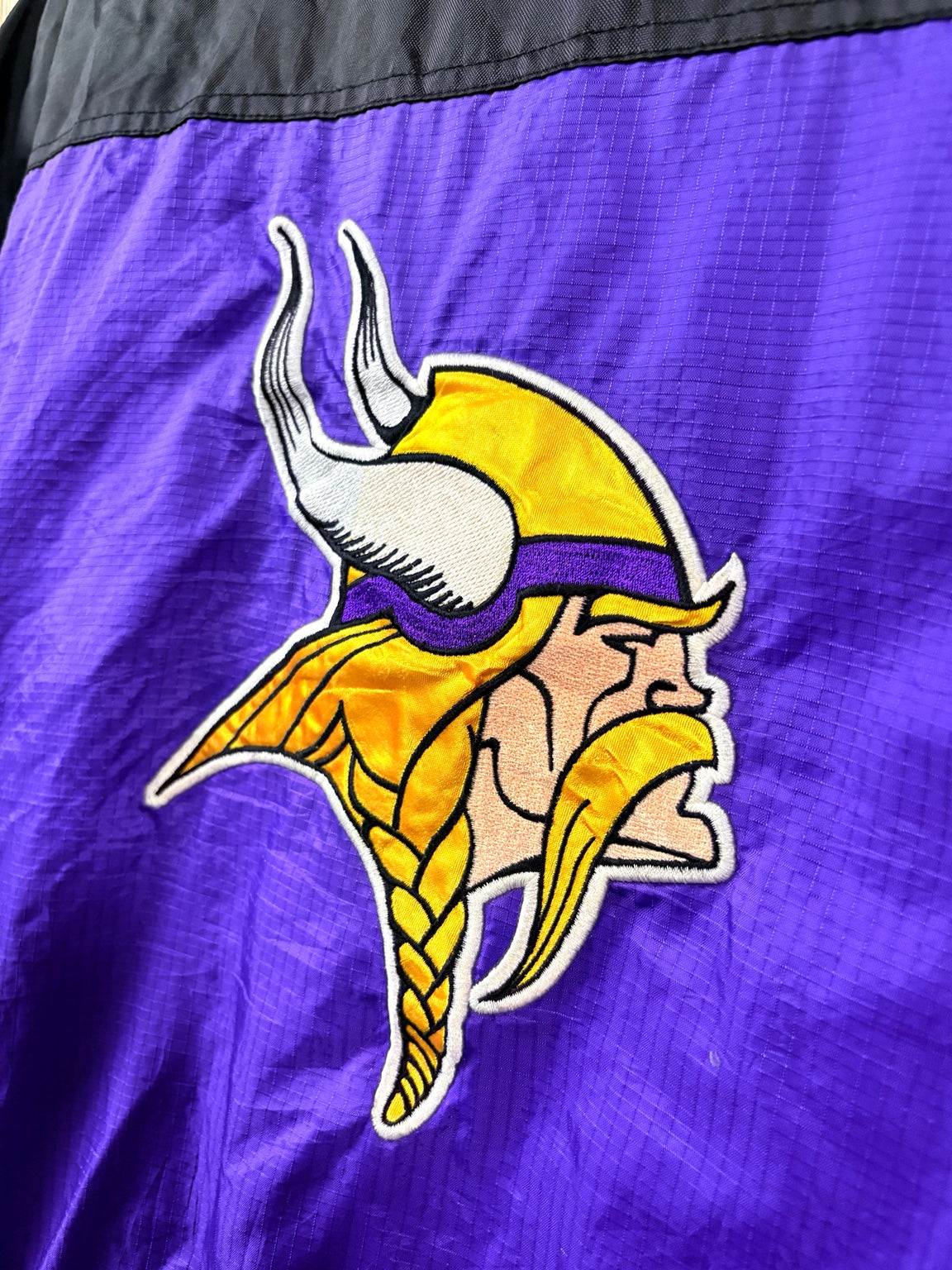 Minnesota Vikings Logo auf der Rückseite